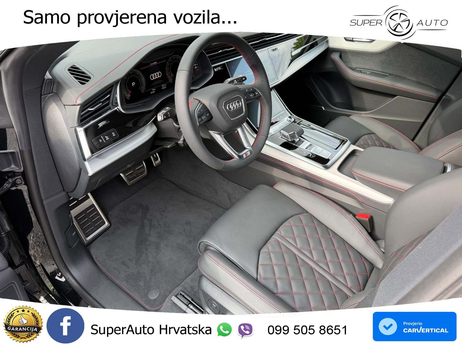 Audi Q8 50 TDI V6 (286 KS) quattro Tiptronic LED+GR SJED+ACC