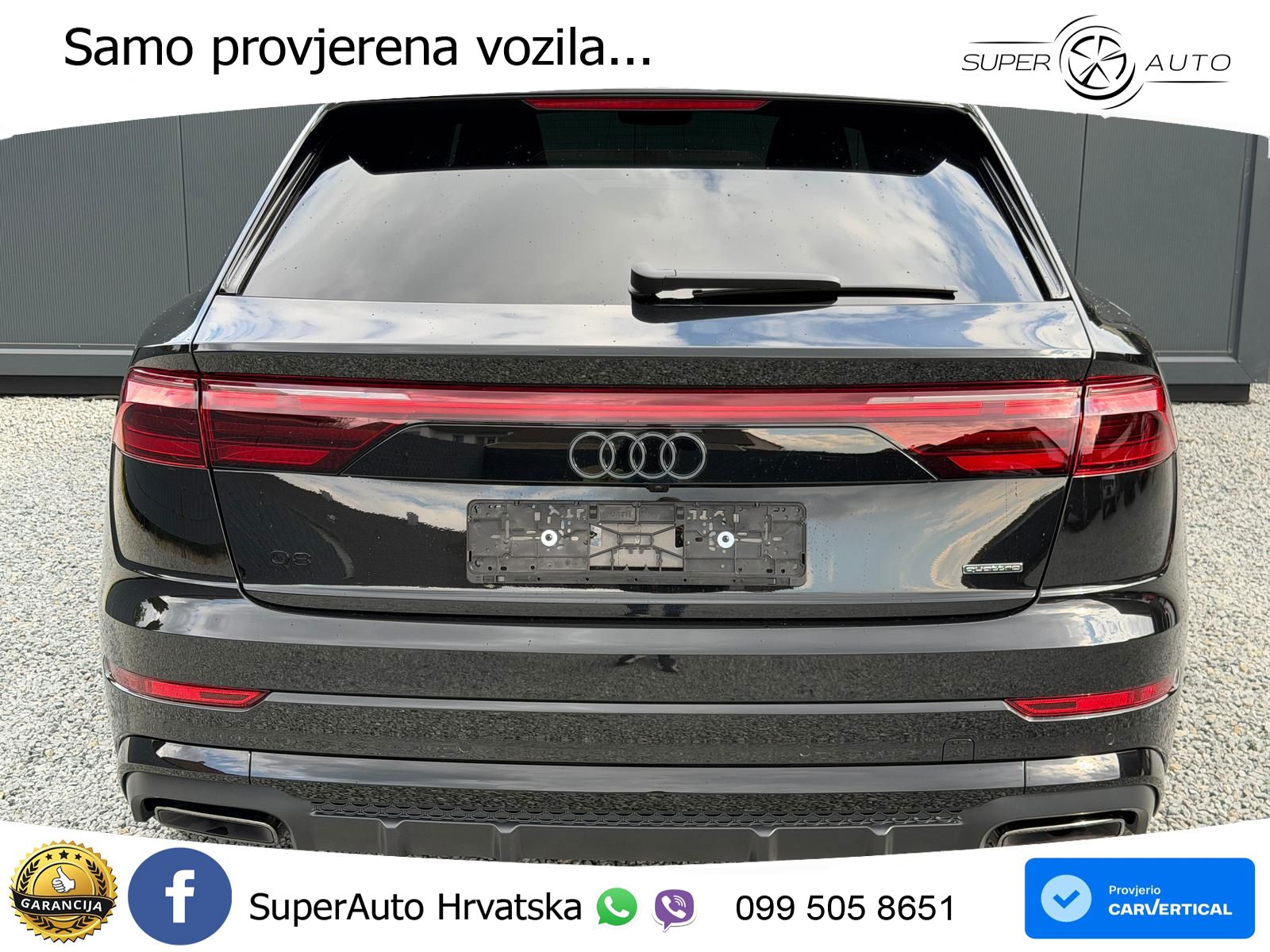 Audi Q8 50 TDI V6 (286 KS) quattro Tiptronic LED+GR SJED+ACC