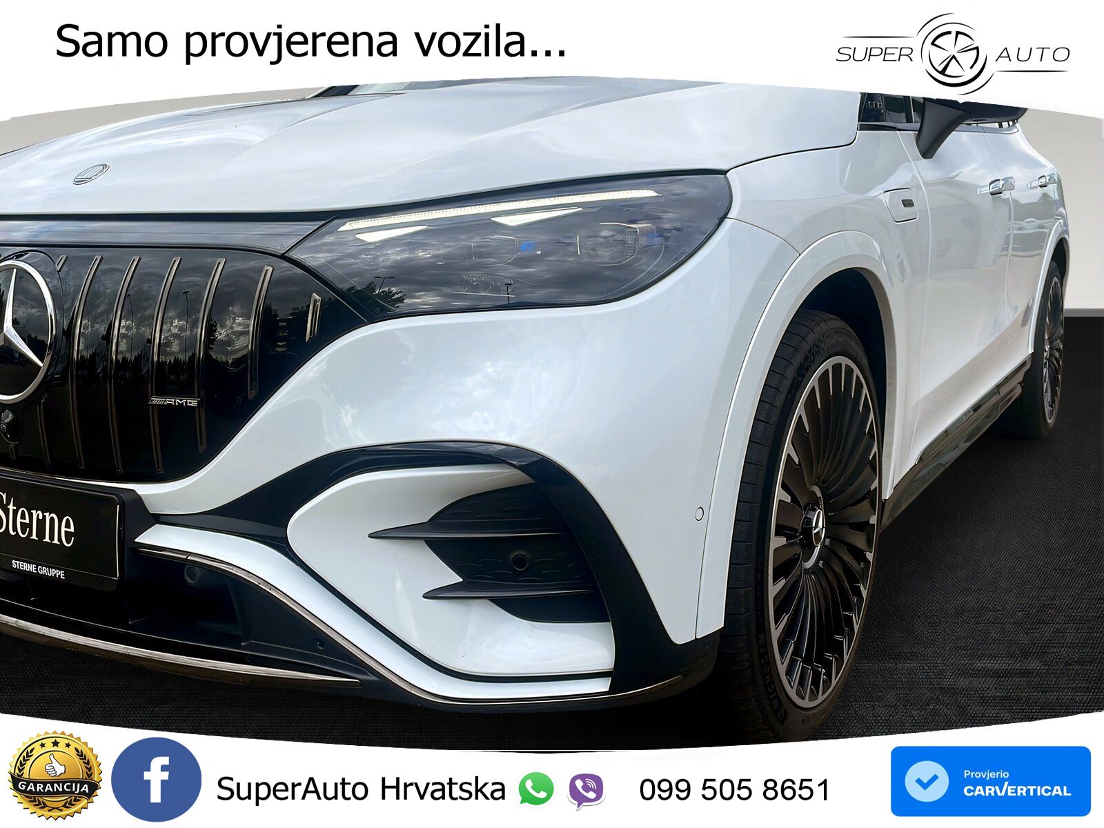 Mercedes EQE SUV AMG 53 100 kWh (626 KS) 4MATIC+ ACC+HEAD+4xGR SJED+360+PANO