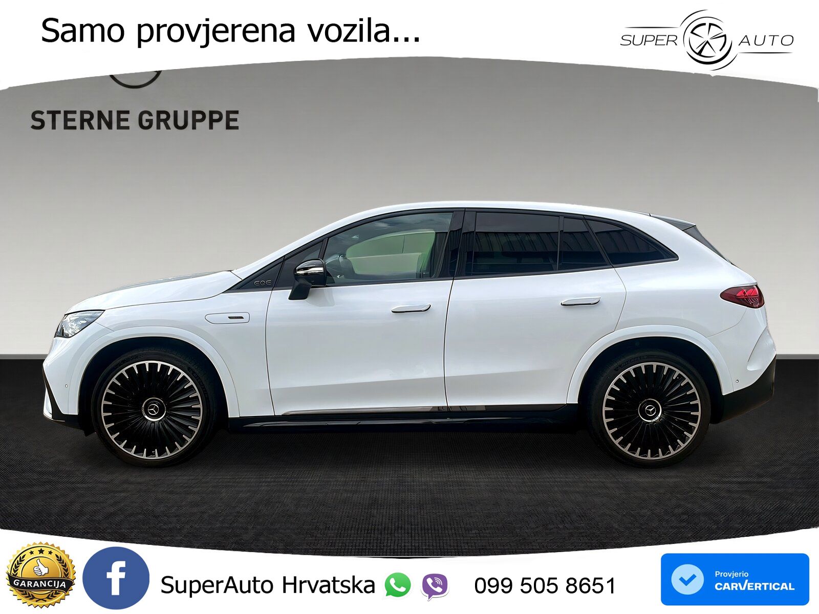 Mercedes EQE SUV AMG 53 100 kWh (626 KS) 4MATIC+ ACC+HEAD+4xGR SJED+360+PANO
