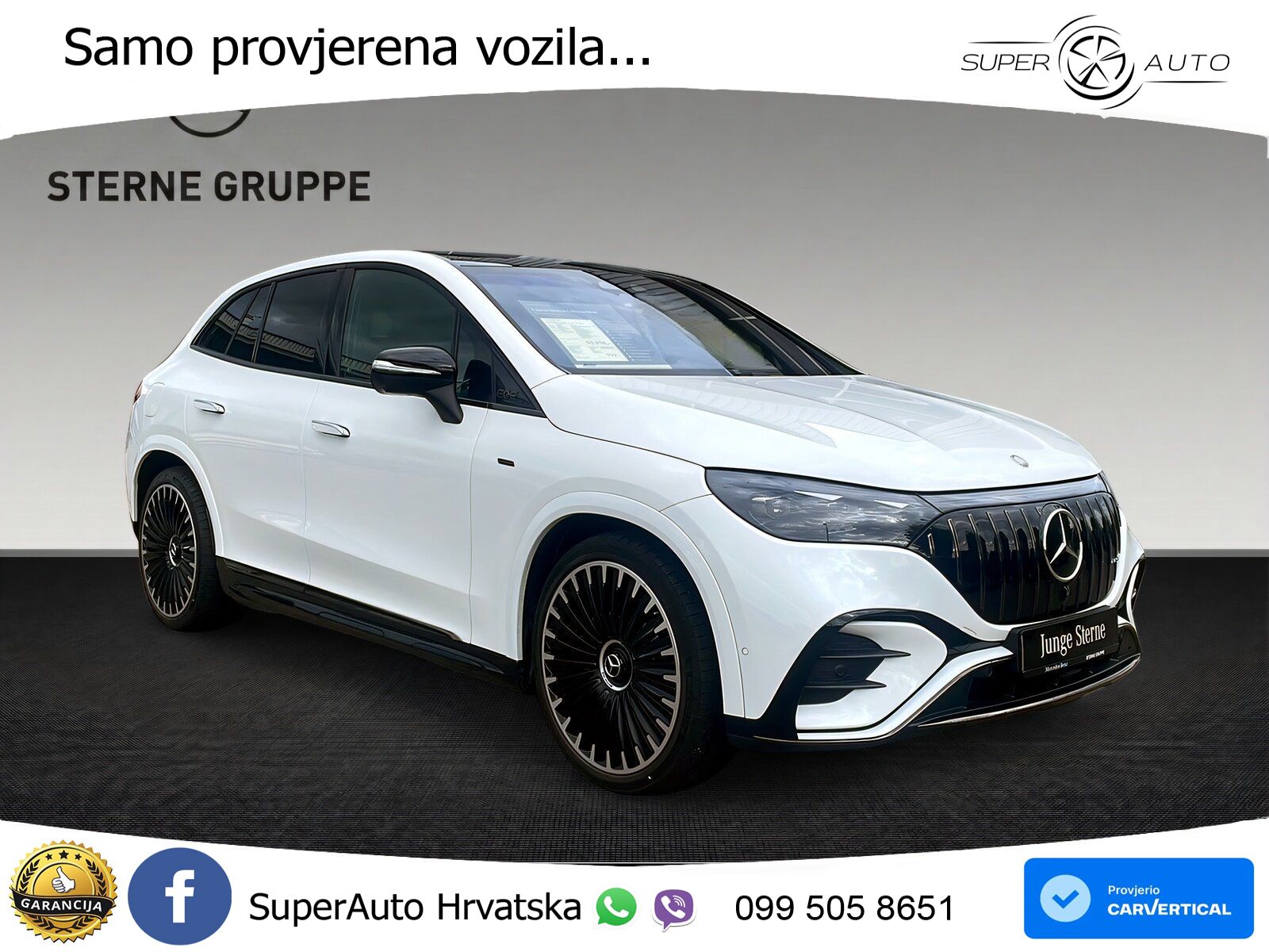 Mercedes EQE SUV AMG 53 100 kWh (626 KS) 4MATIC+ ACC+HEAD+4xGR SJED+360+PANO