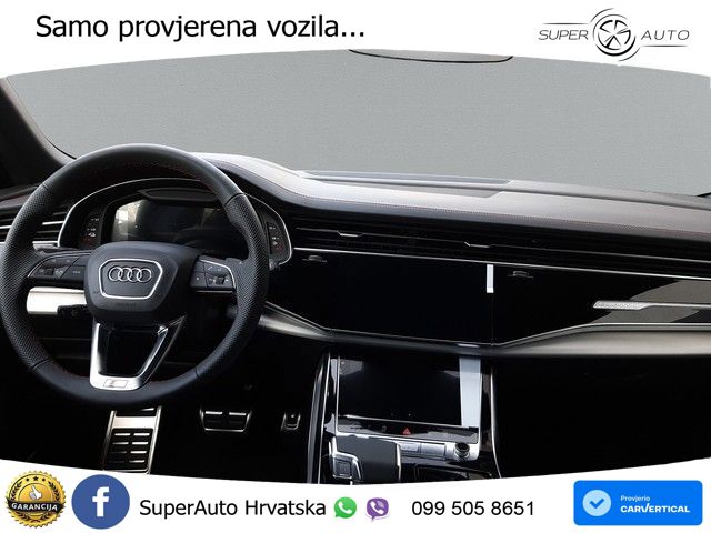 Audi Q8 55 TFSIe V6 (394 KS) quattro Tiptronic S line LED+GR SJED+ACC