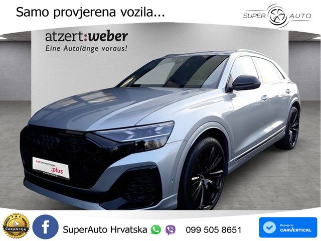 Audi Q8 55 TFSIe V6 (394 KS) quattro Tiptronic S line LED+GR SJED+ACC