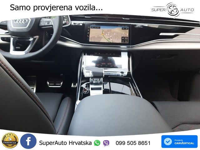 Audi Q8 55 TFSIe V6 (394 KS) quattro Tiptronic S line LED+GR SJED+ACC