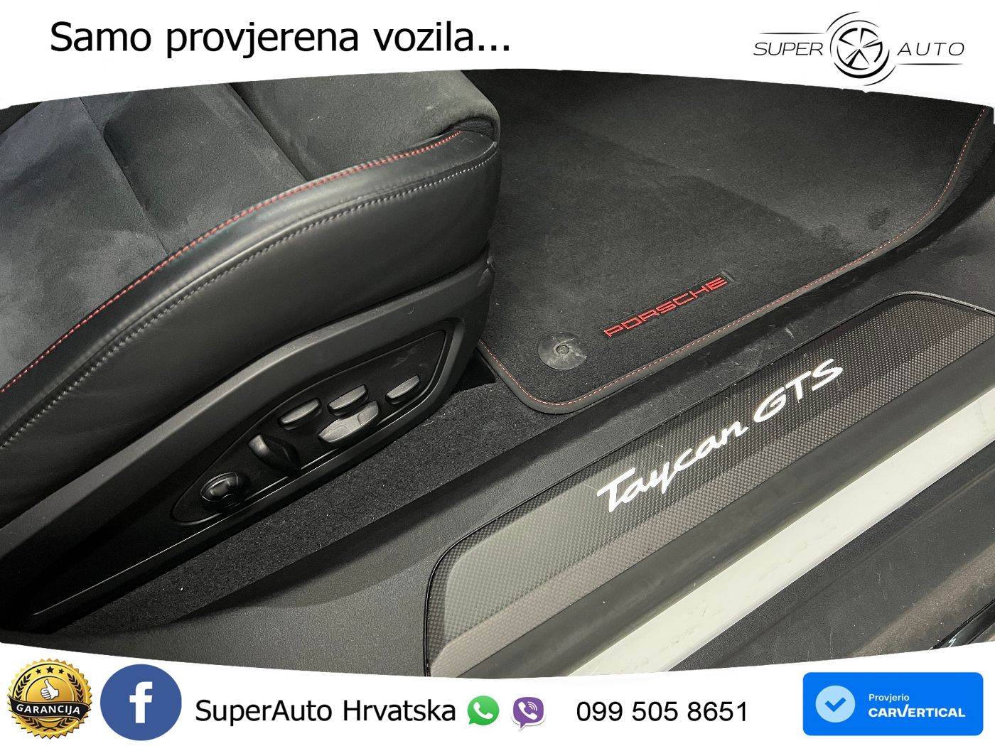 Porsche Taycan GTS Performance Plus 93.4 kWh (598 KS)