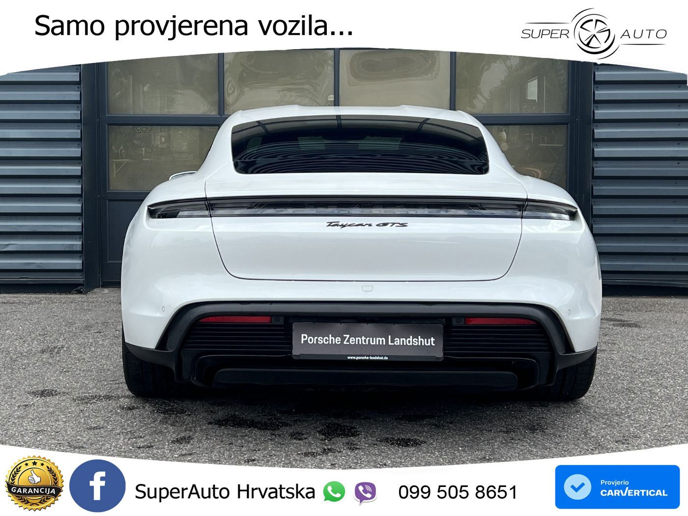 Porsche Taycan GTS Performance Plus 93.4 kWh (598 KS)