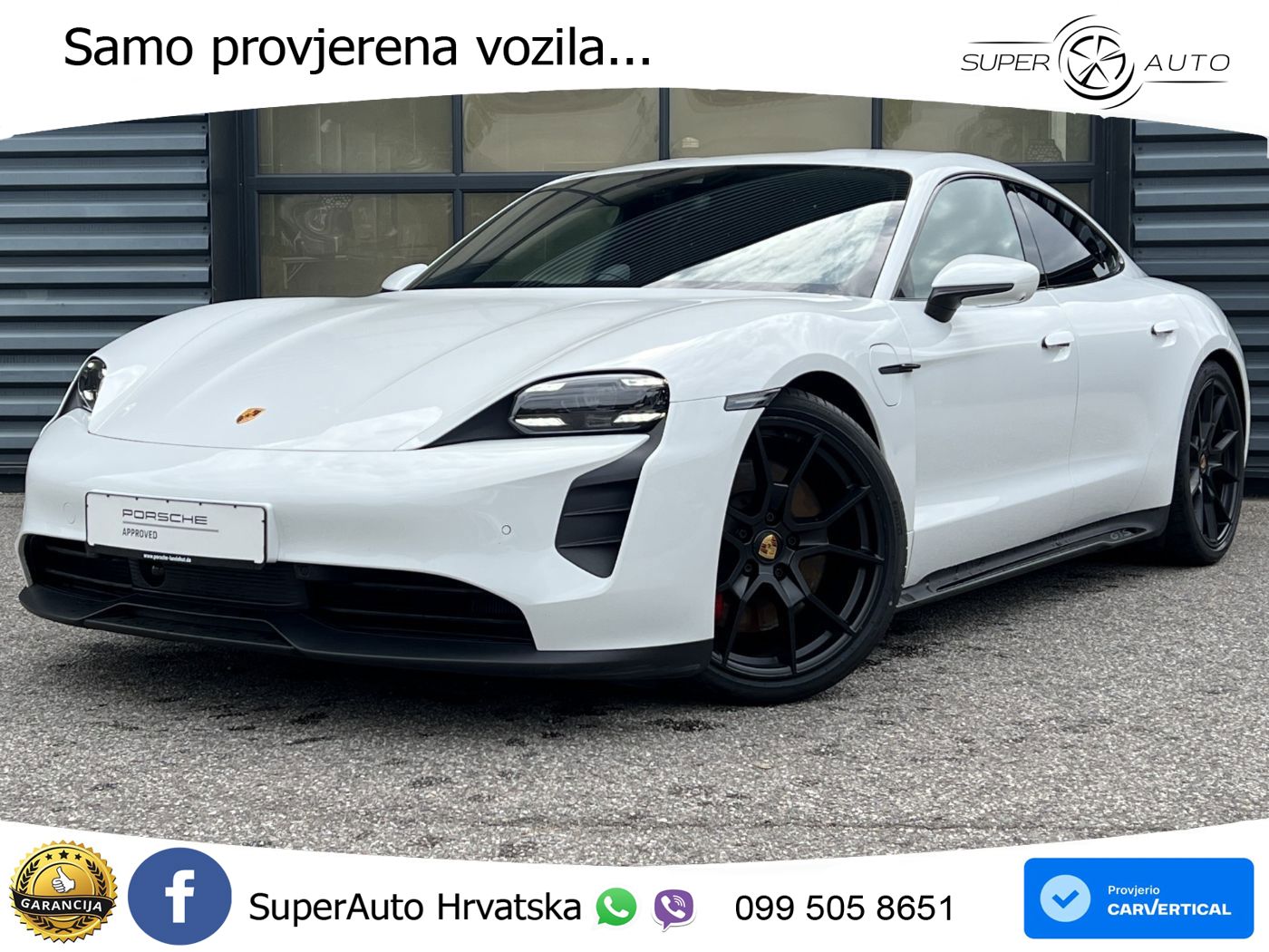 Porsche Taycan GTS Performance Plus 93.4 kWh (598 KS)