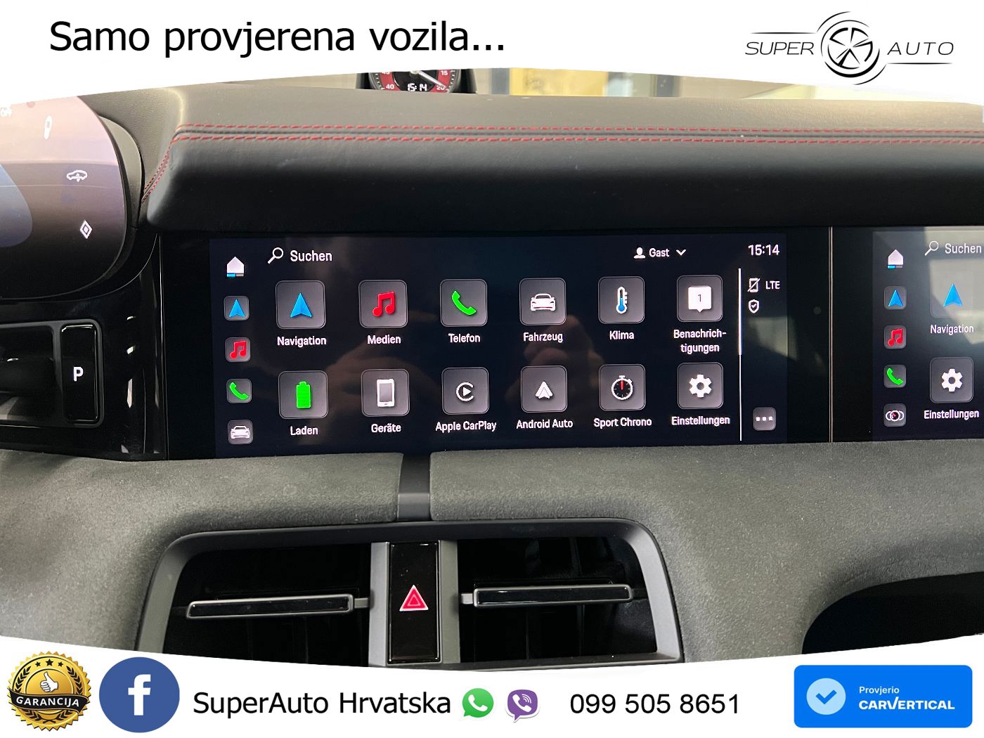 Porsche Taycan GTS Performance Plus 93.4 kWh (598 KS)