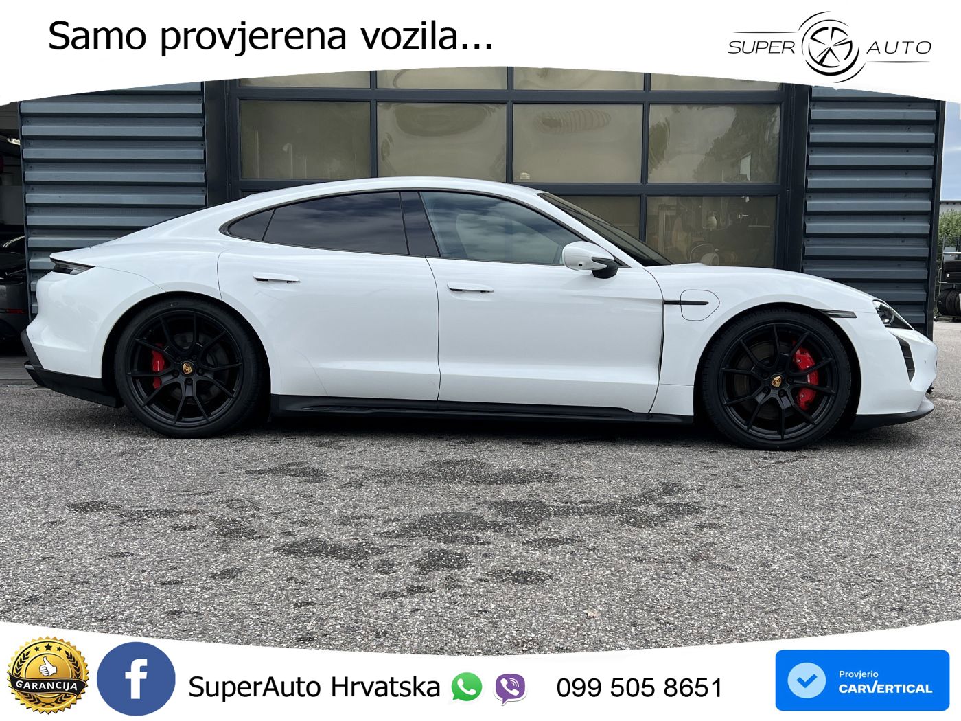 Porsche Taycan GTS Performance Plus 93.4 kWh (598 KS)