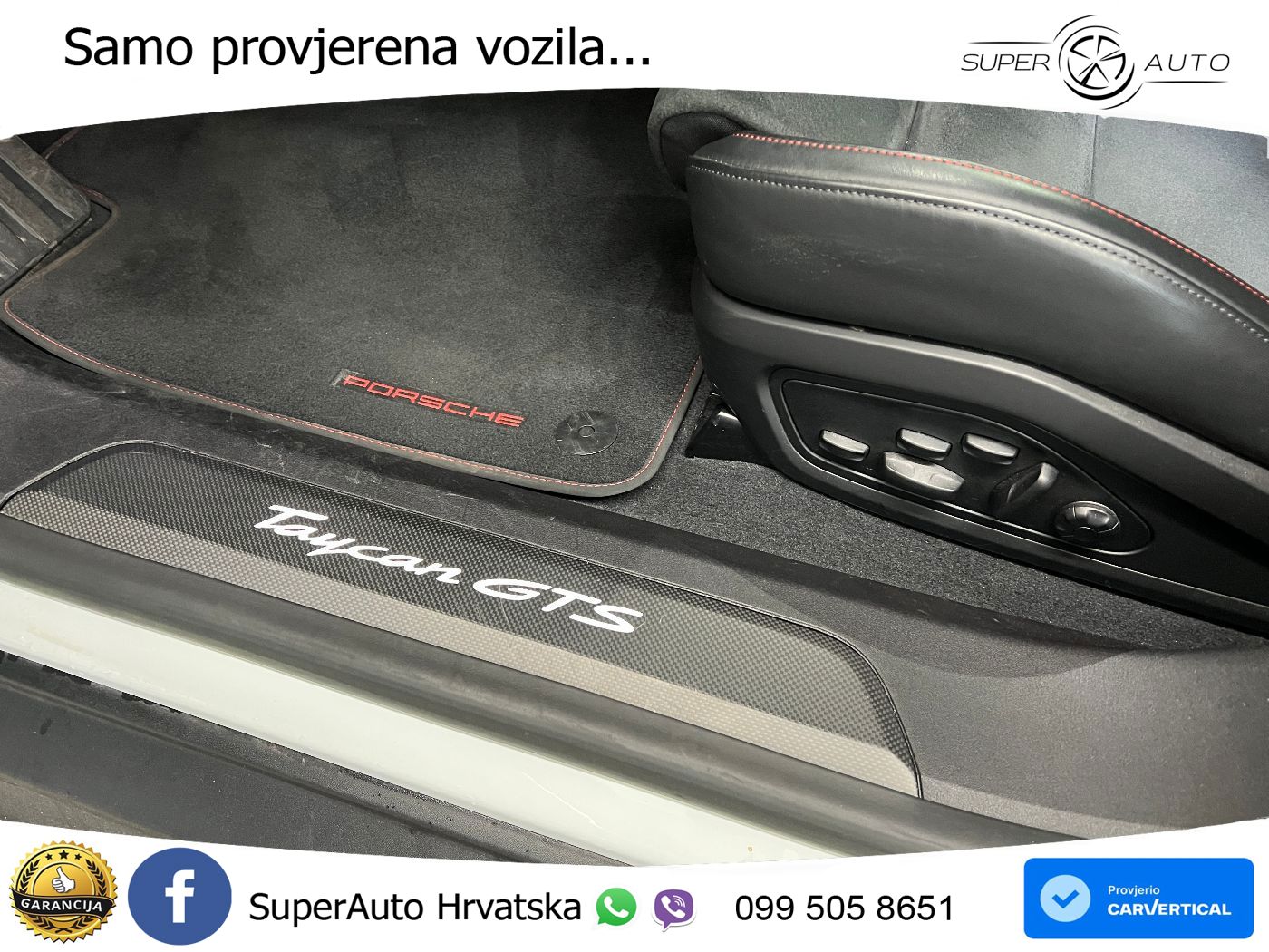 Porsche Taycan GTS Performance Plus 93.4 kWh (598 KS)