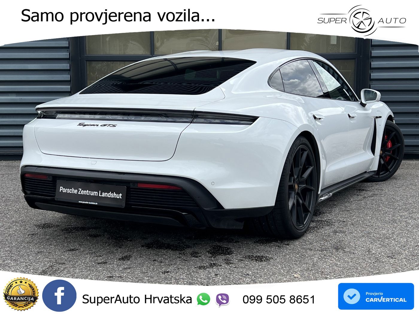 Porsche Taycan GTS Performance Plus 93.4 kWh (598 KS)