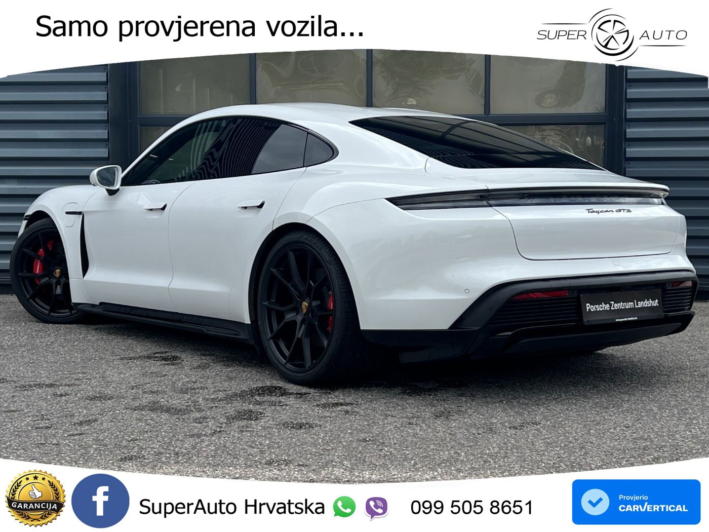 Porsche Taycan GTS Performance Plus 93.4 kWh (598 KS)