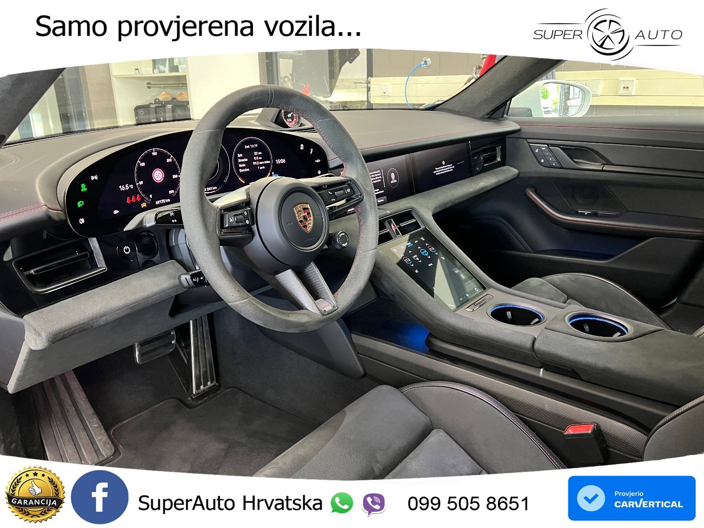 Porsche Taycan GTS Performance Plus 93.4 kWh (598 KS)