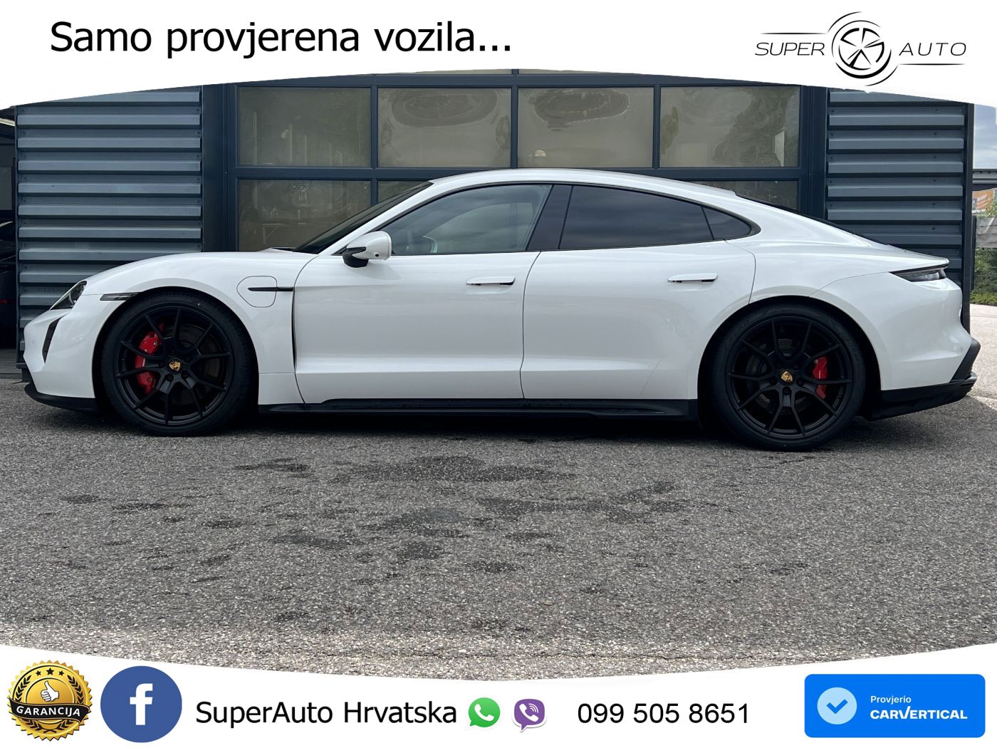 Porsche Taycan GTS Performance Plus 93.4 kWh (598 KS)