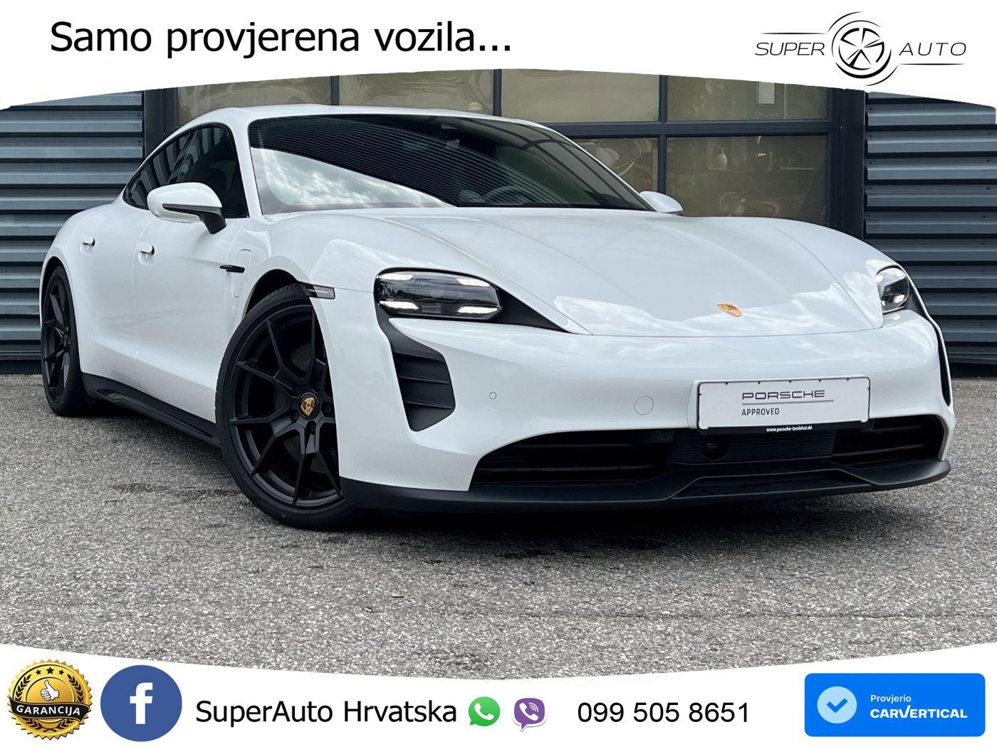 Porsche Taycan GTS Performance Plus 93.4 kWh (598 KS)