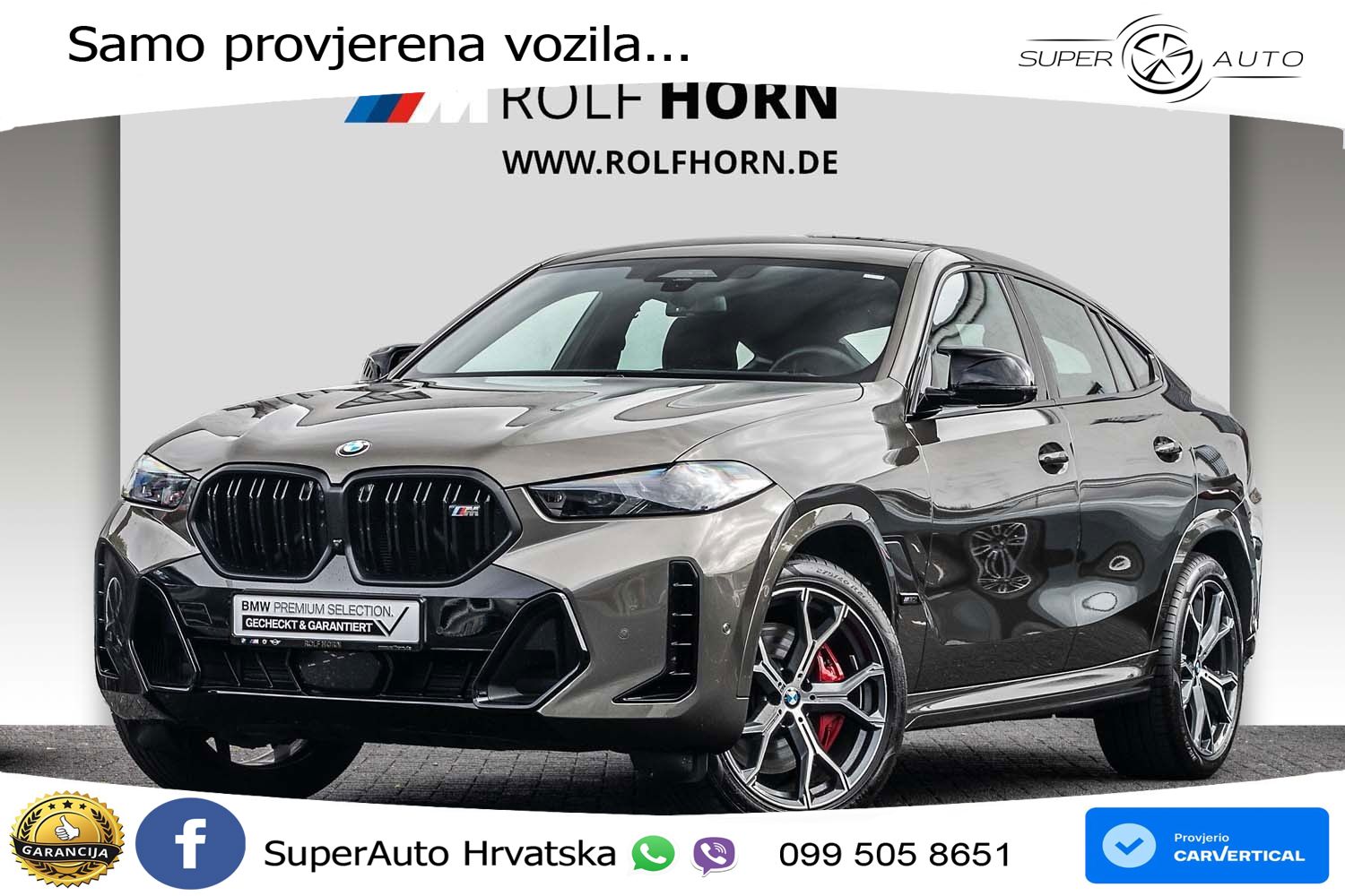 BMW X6 M60i V8 (530 KS) xDrive Steptronic