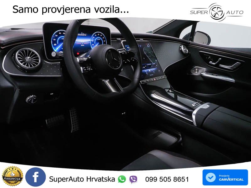 Mercedes EQE 350 98 kWh (292 KS)