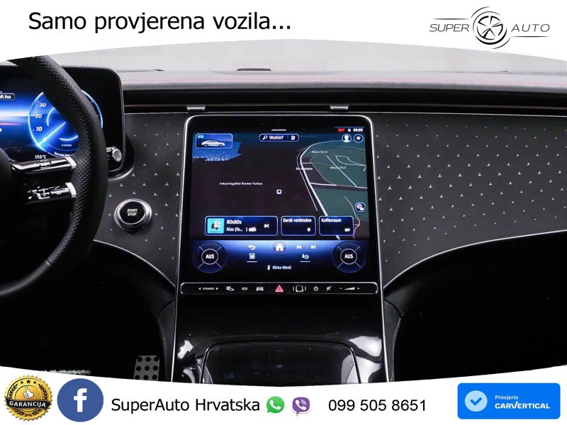 Mercedes EQE 350 98 kWh (292 KS)