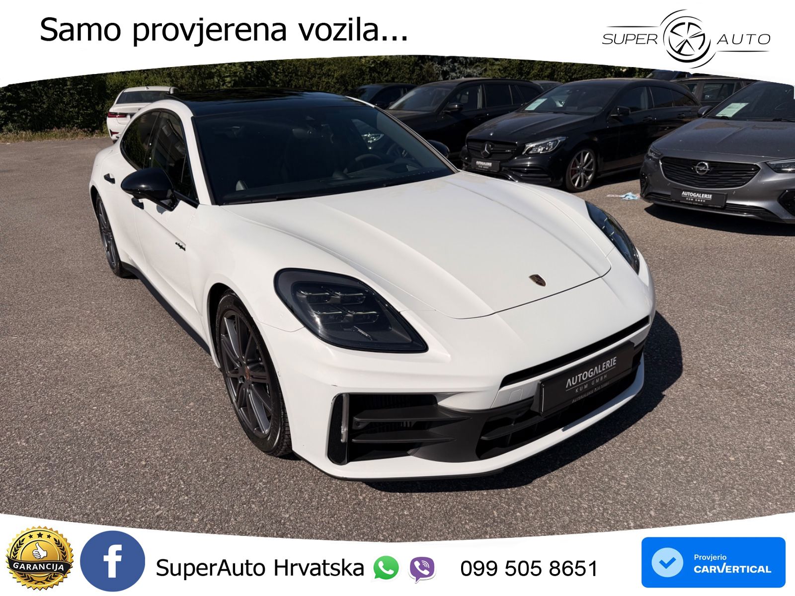 Porsche Panamera 4 2.9 V6 (470 KS) E-Hybrid PDK ACC+HEAD+4xGR SJED+360+PANO
