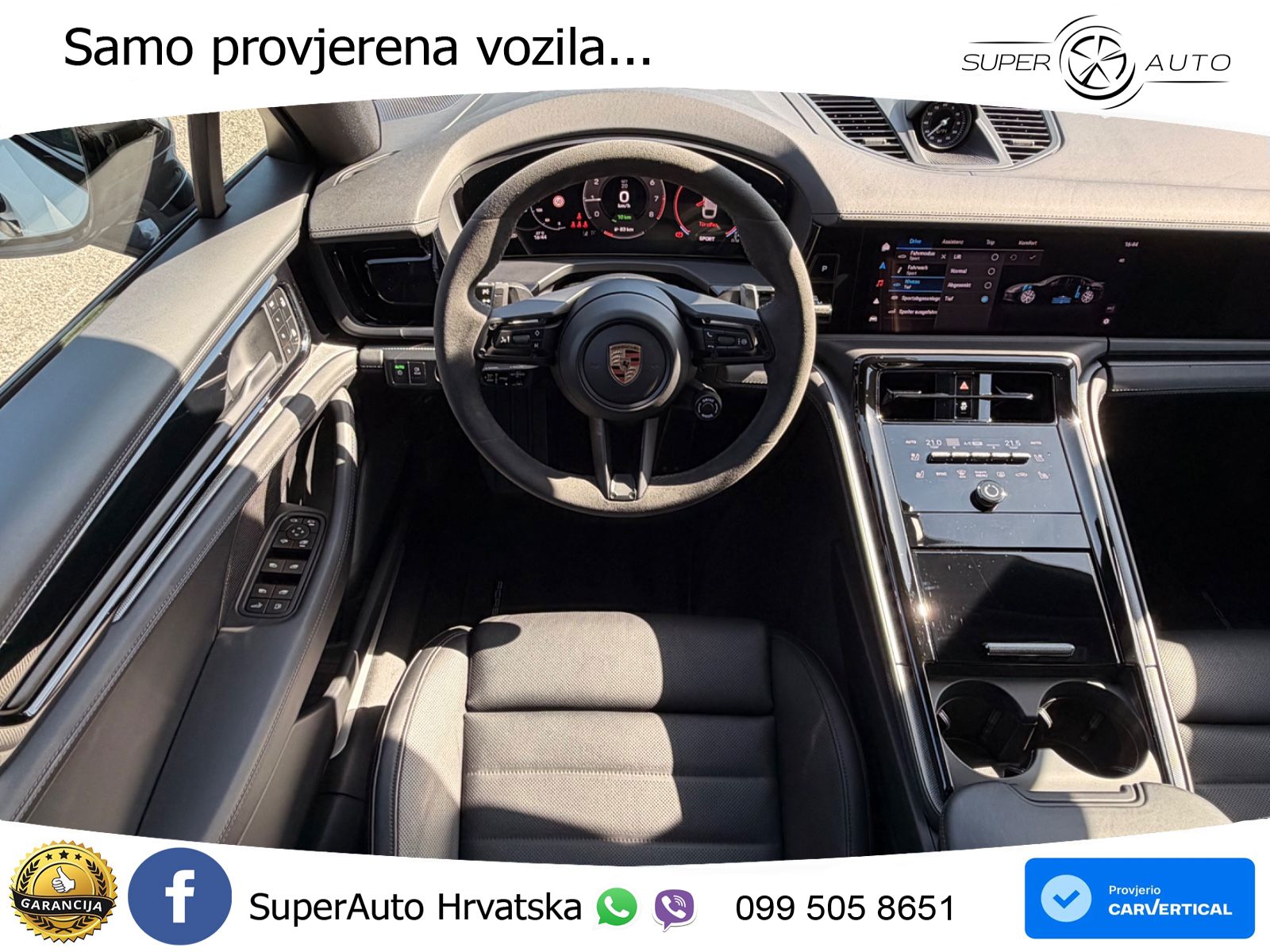 Porsche Panamera 4 2.9 V6 (470 KS) E-Hybrid PDK ACC+HEAD+4xGR SJED+360+PANO