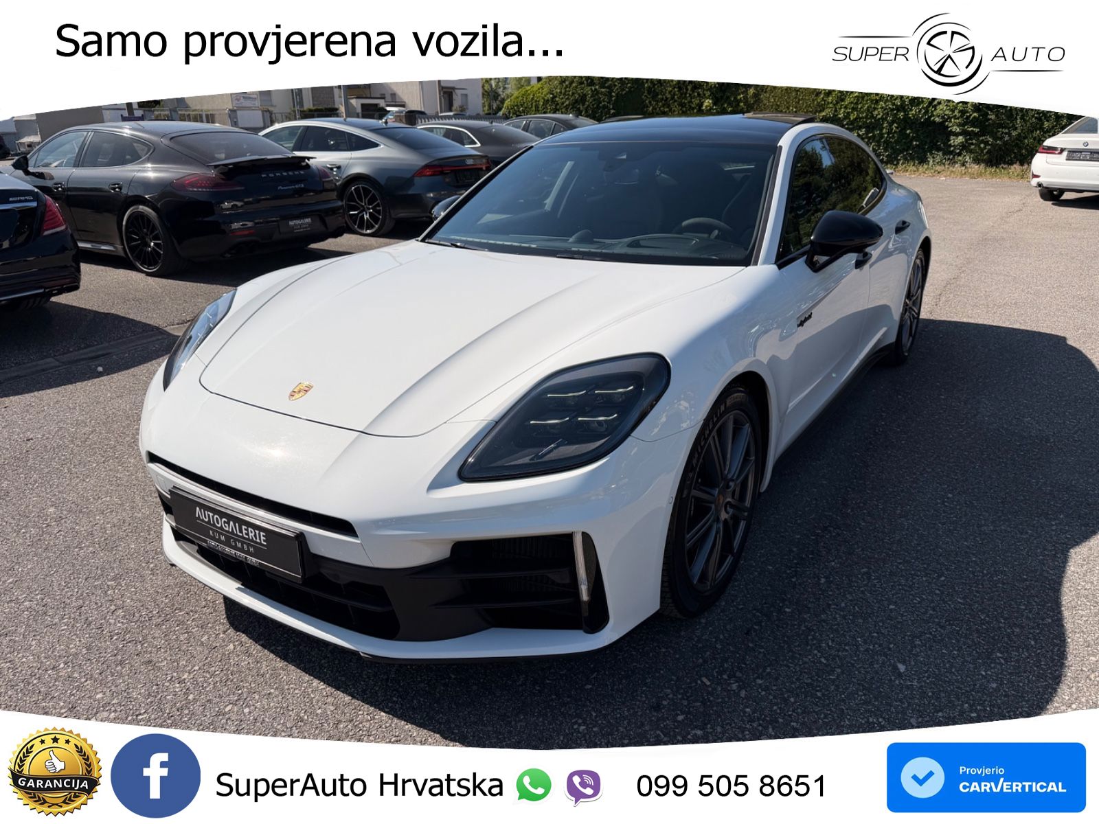 Porsche Panamera 4 2.9 V6 (470 KS) E-Hybrid PDK ACC+HEAD+4xGR SJED+360+PANO