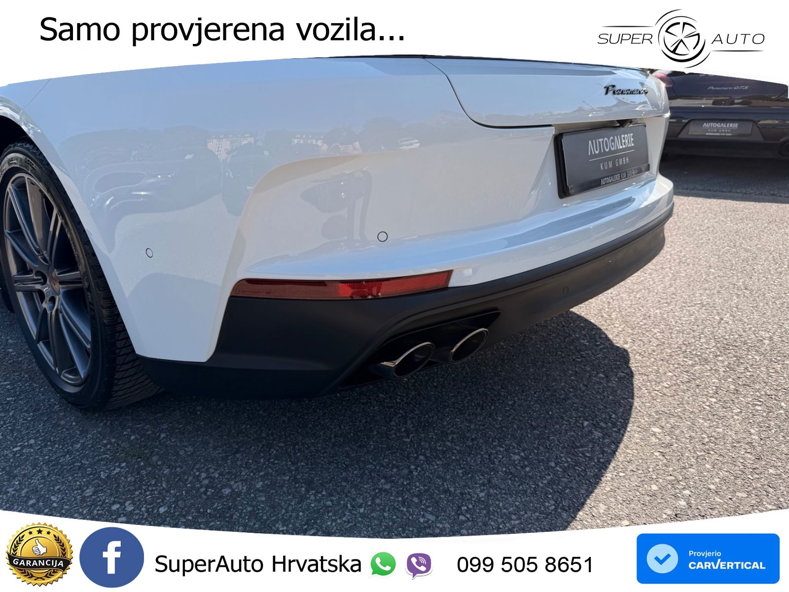Porsche Panamera 4 2.9 V6 (470 KS) E-Hybrid PDK ACC+HEAD+4xGR SJED+360+PANO