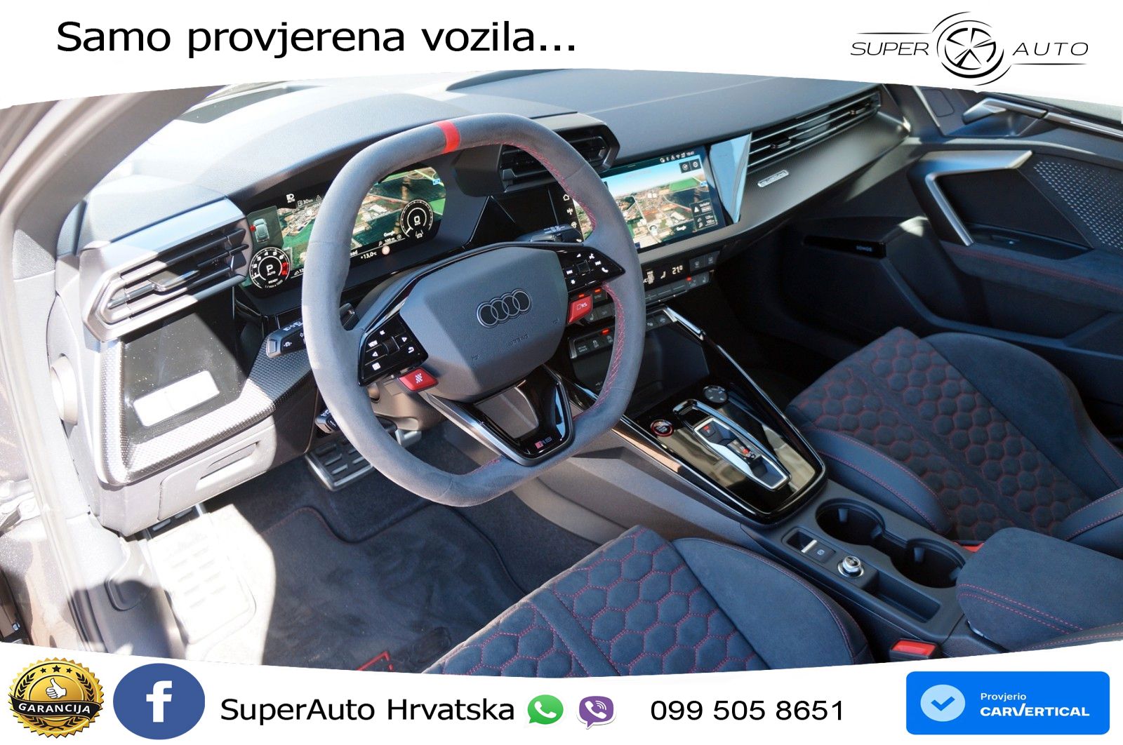 Audi RS3 Sportback 2.5 TFSI (400 KS) quattro S tronic LED+GR SJED+ACC
