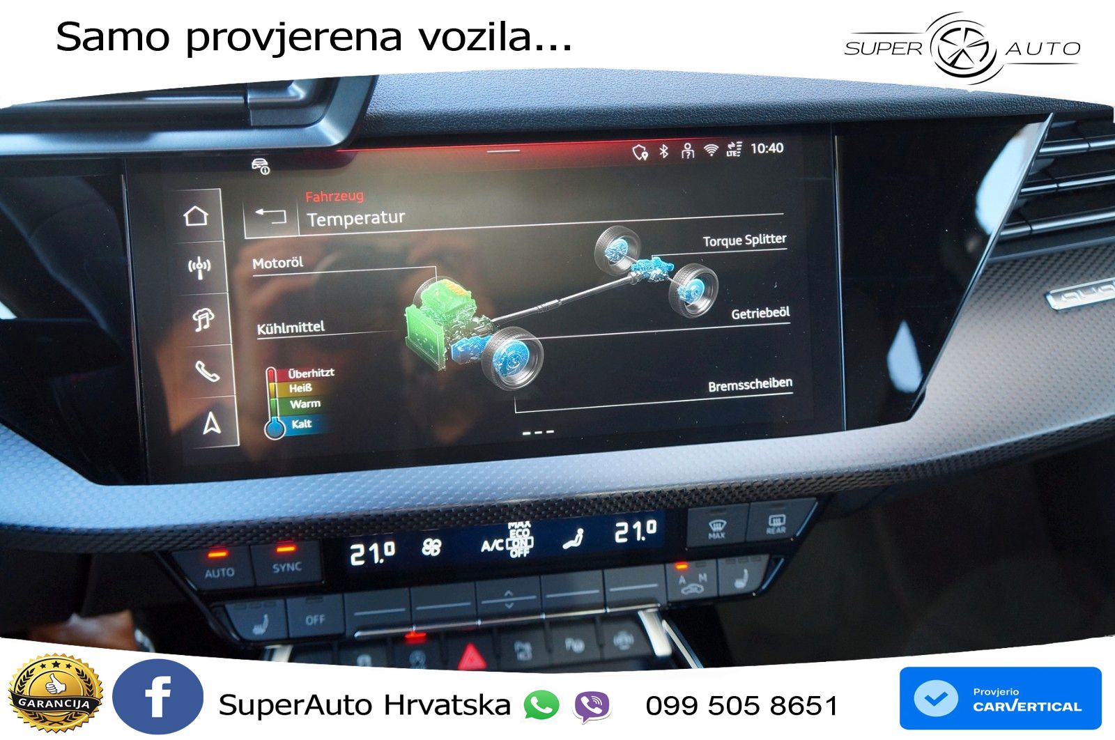 Audi RS3 Sportback 2.5 TFSI (400 KS) quattro S tronic LED+GR SJED+ACC