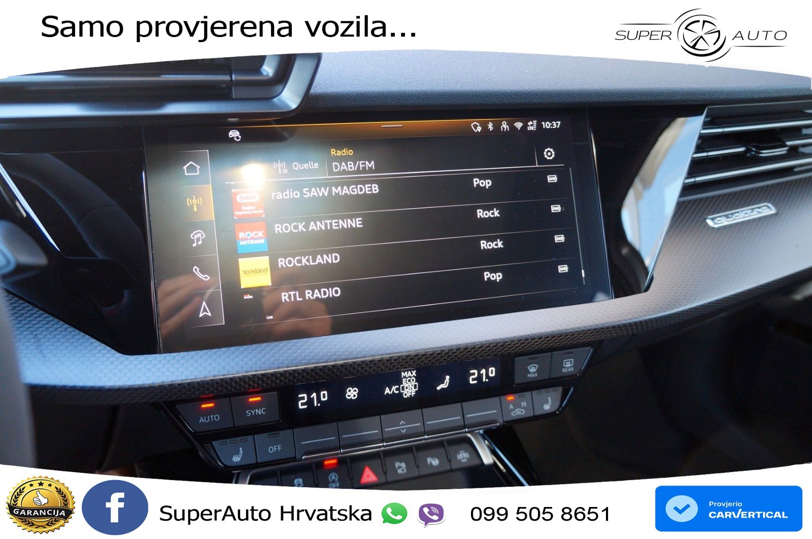 Audi RS3 Sportback 2.5 TFSI (400 KS) quattro S tronic LED+GR SJED+ACC