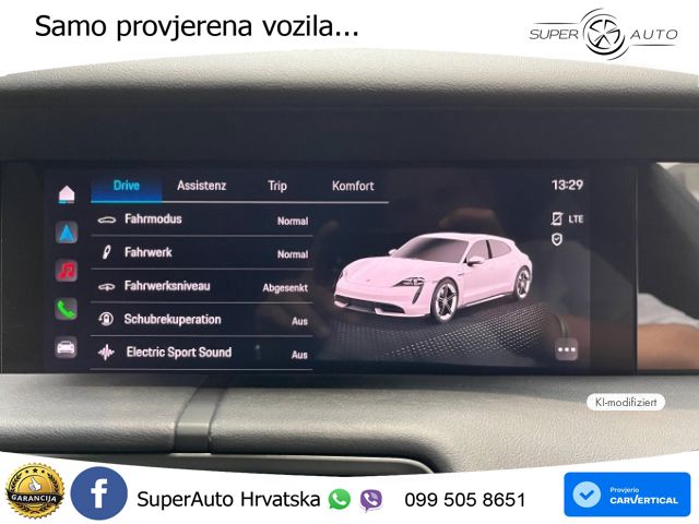 Porsche Taycan Sport Turismo 4S Performance Plus 93.4 kWh (571 KS)