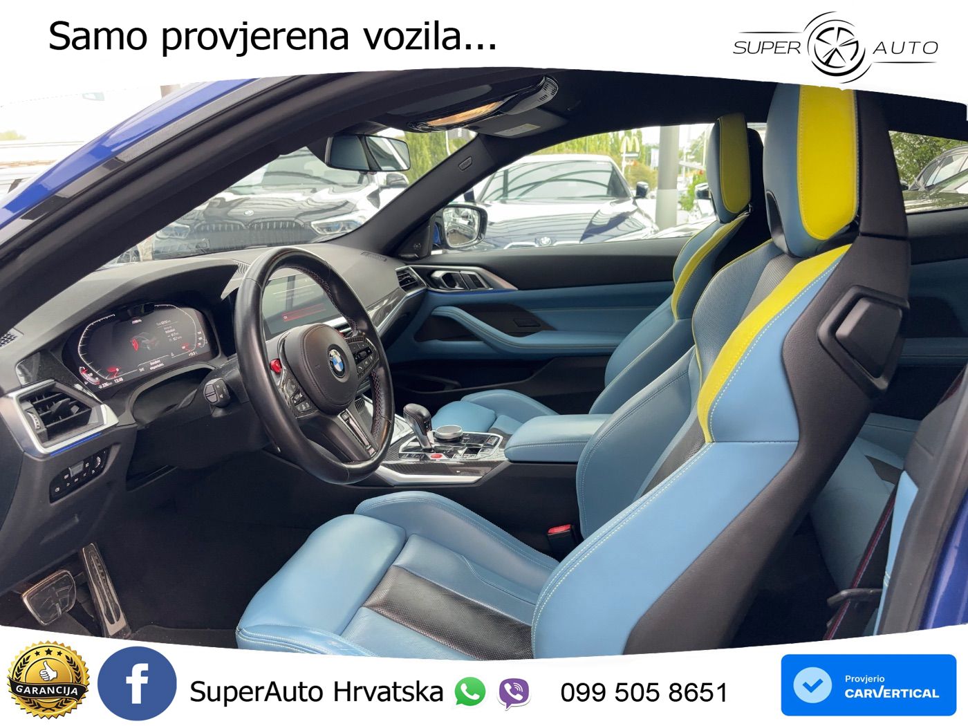 BMW M4 Competition 3.0 (510 KS) xDrive Steptronic LED+GR SJED+ACC