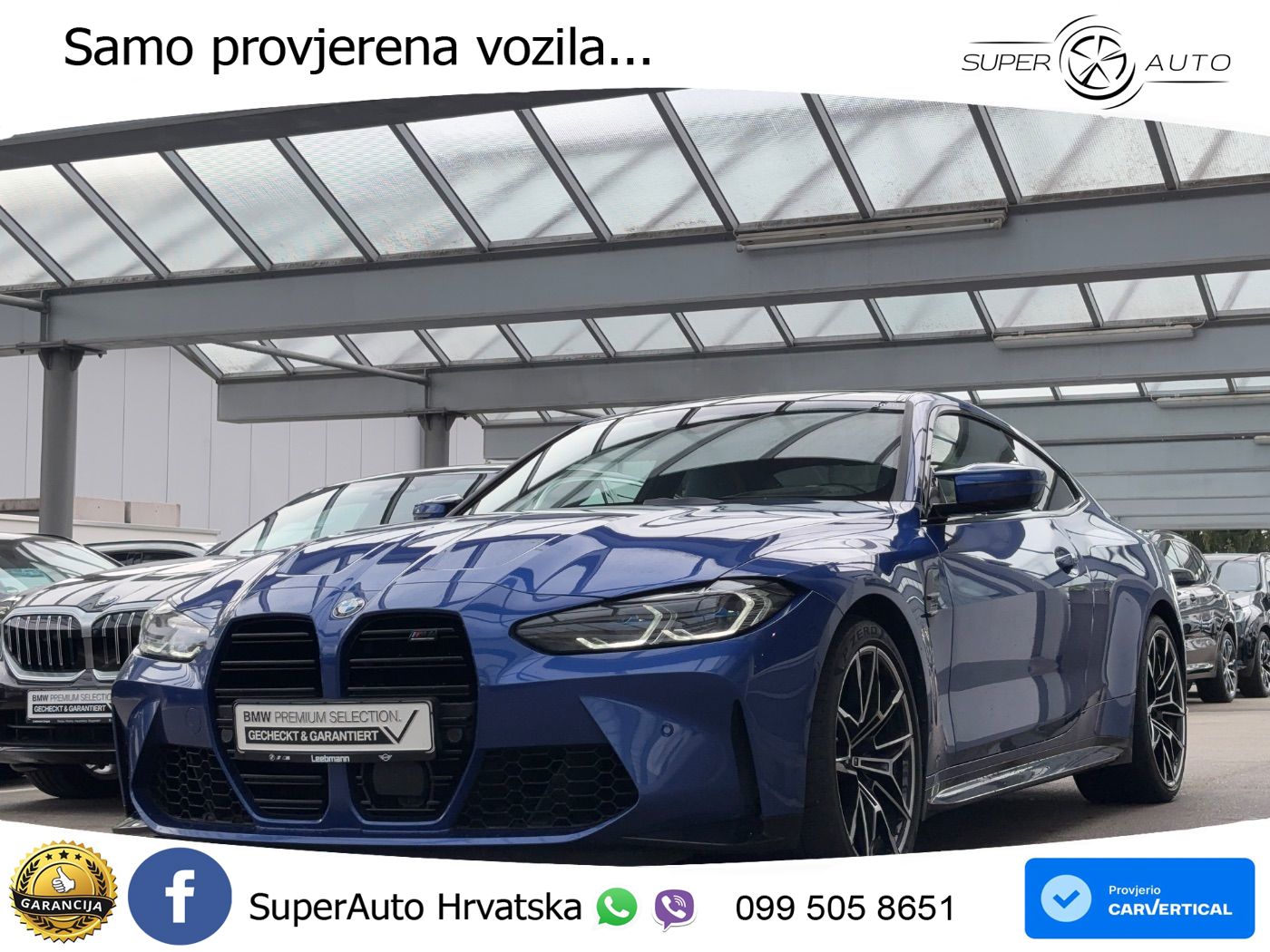 BMW M4 Competition 3.0 (510 KS) xDrive Steptronic LED+GR SJED+ACC