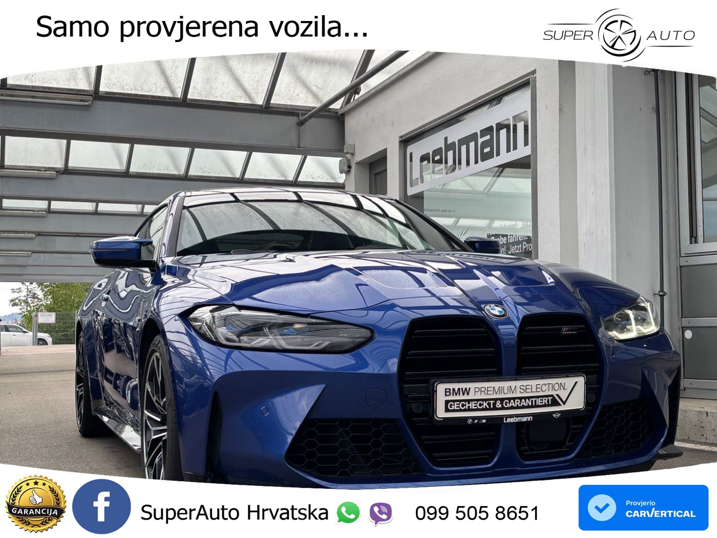 BMW M4 Competition 3.0 (510 KS) xDrive Steptronic LED+GR SJED+ACC