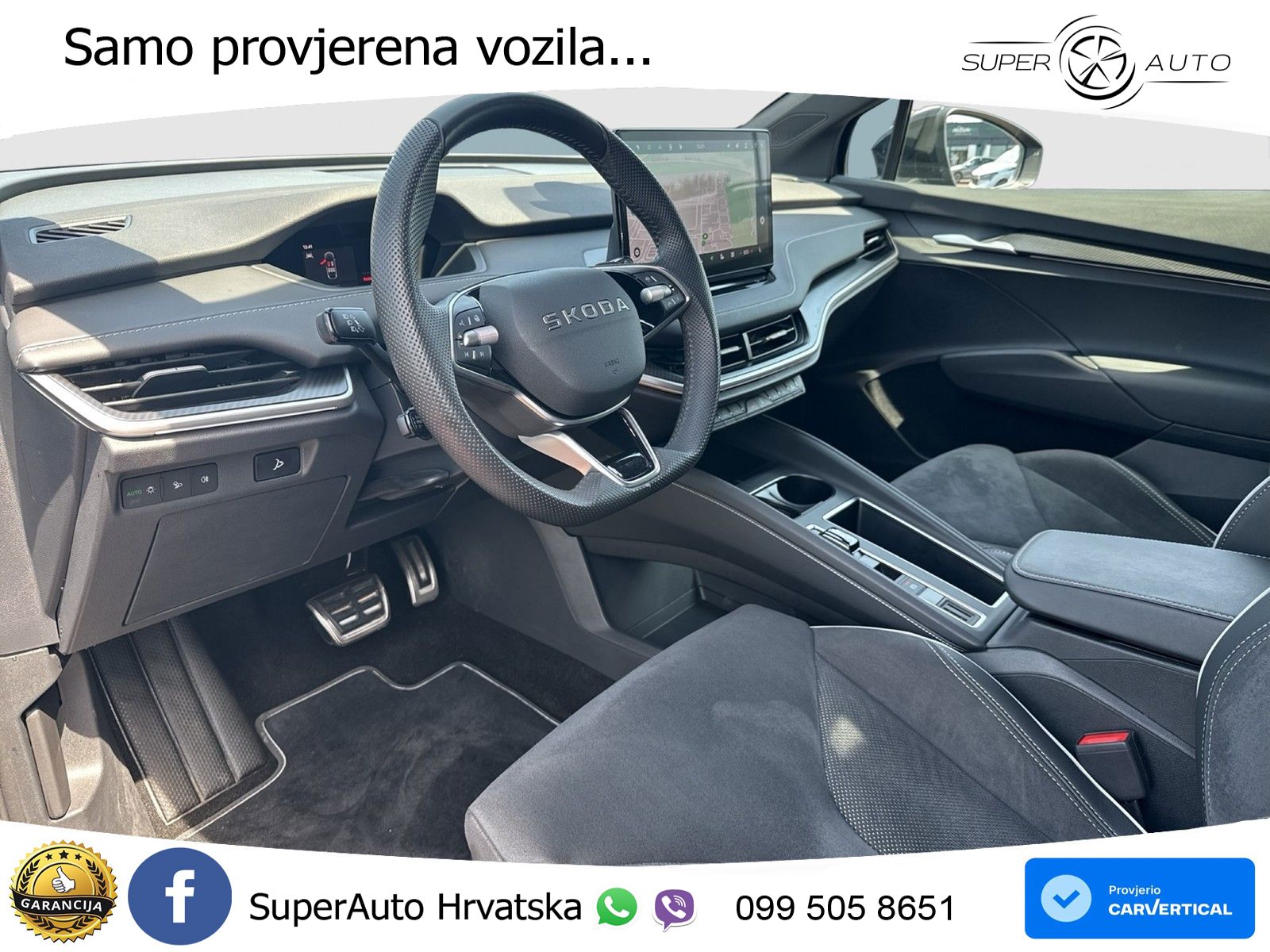 Škoda Enyaq 60 63 kWh (204 KS) SportLine LED+GR SJED+ACC