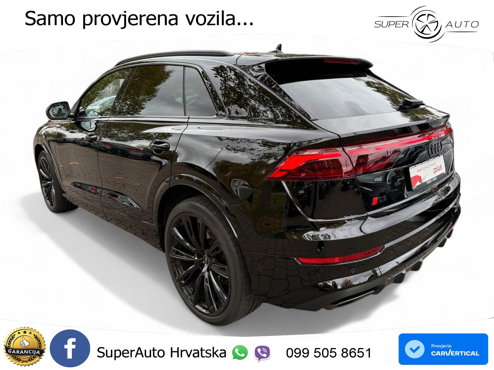 Audi Q8 50 TDI V6 (286 KS) quattro Tiptronic S line LED+GR SJED+ACC
