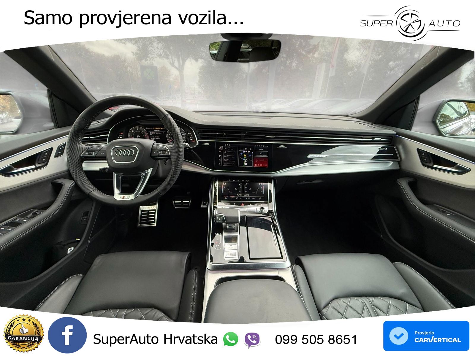 Audi Q8 50 TDI V6 (286 KS) quattro Tiptronic S line LED+GR SJED+ACC