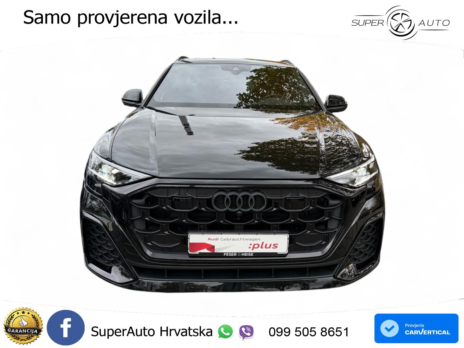 Audi Q8 50 TDI V6 (286 KS) quattro Tiptronic S line LED+GR SJED+ACC