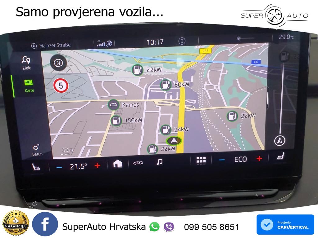 Škoda Enyaq iV 80x 82 kWh (265 KS) AWD Suite LED+GR SJED+ACC