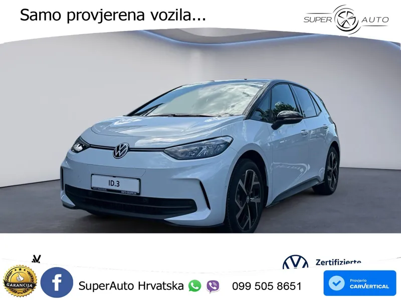 Volkswagen ID.3 Pro 62 kWh (204 KS)