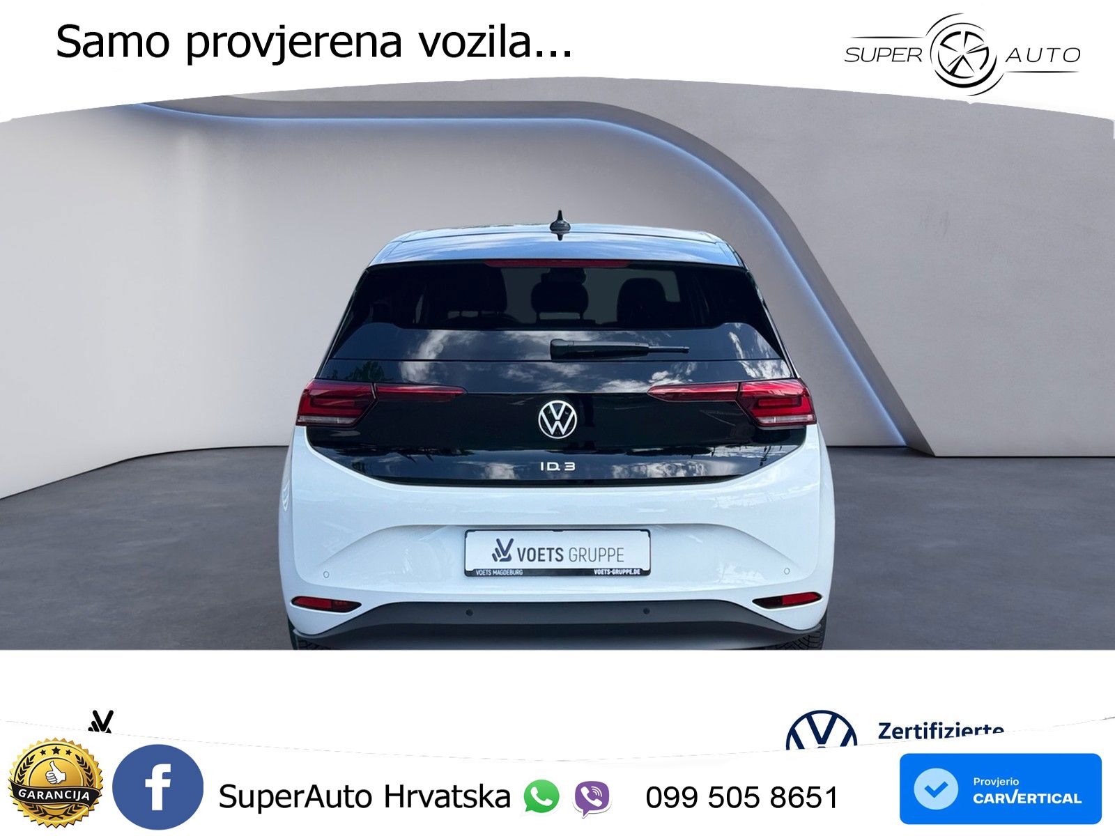 Volkswagen ID.3 Pro 62 kWh (204 KS)