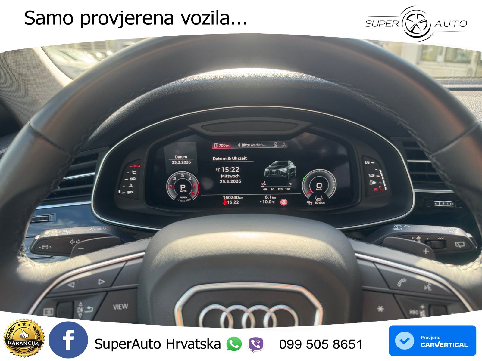 Audi Q8 50 TDI V6 (286 KS) quattro Tiptronic