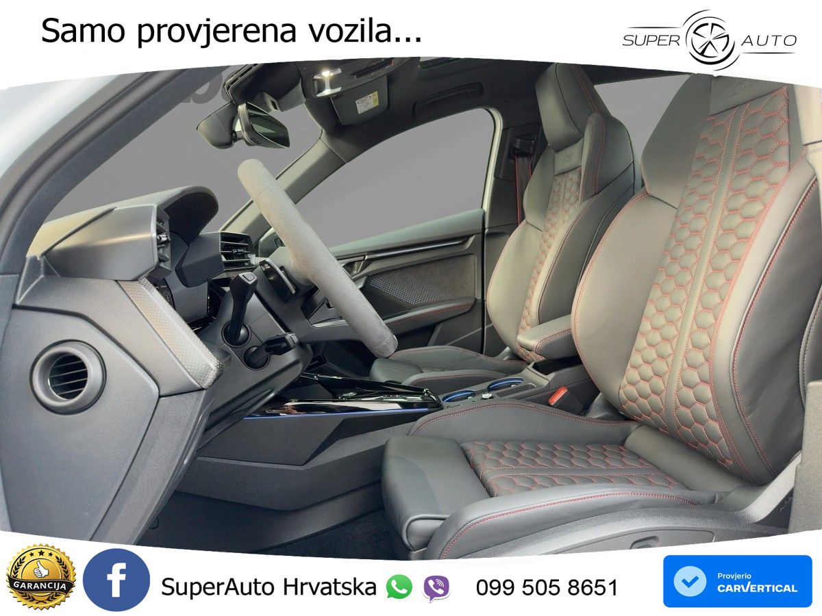 Audi RS3 Sportback 2.5 TFSI (400 KS) quattro S tronic LED+GR SJED+ACC