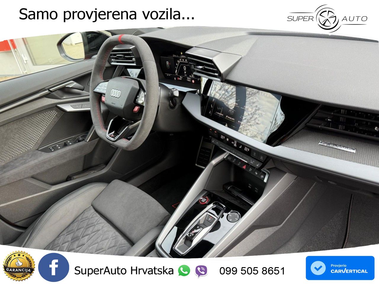 Audi RS3 Sportback 2.5 TFSI (400 KS) quattro S tronic LED+GR SJED+ACC