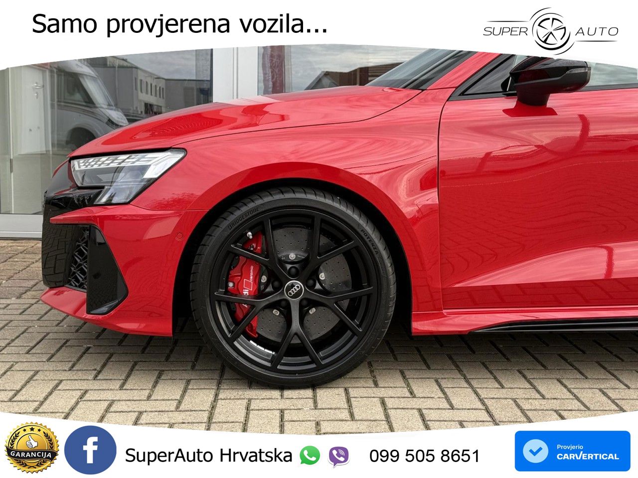 Audi RS3 Sportback 2.5 TFSI (400 KS) quattro S tronic LED+GR SJED+ACC