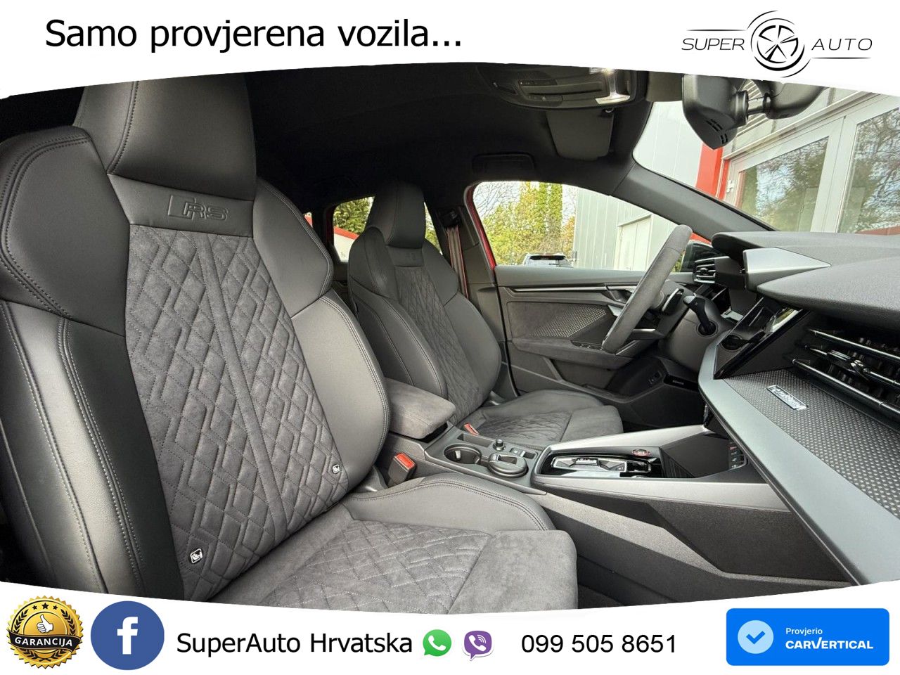 Audi RS3 Sportback 2.5 TFSI (400 KS) quattro S tronic LED+GR SJED+ACC