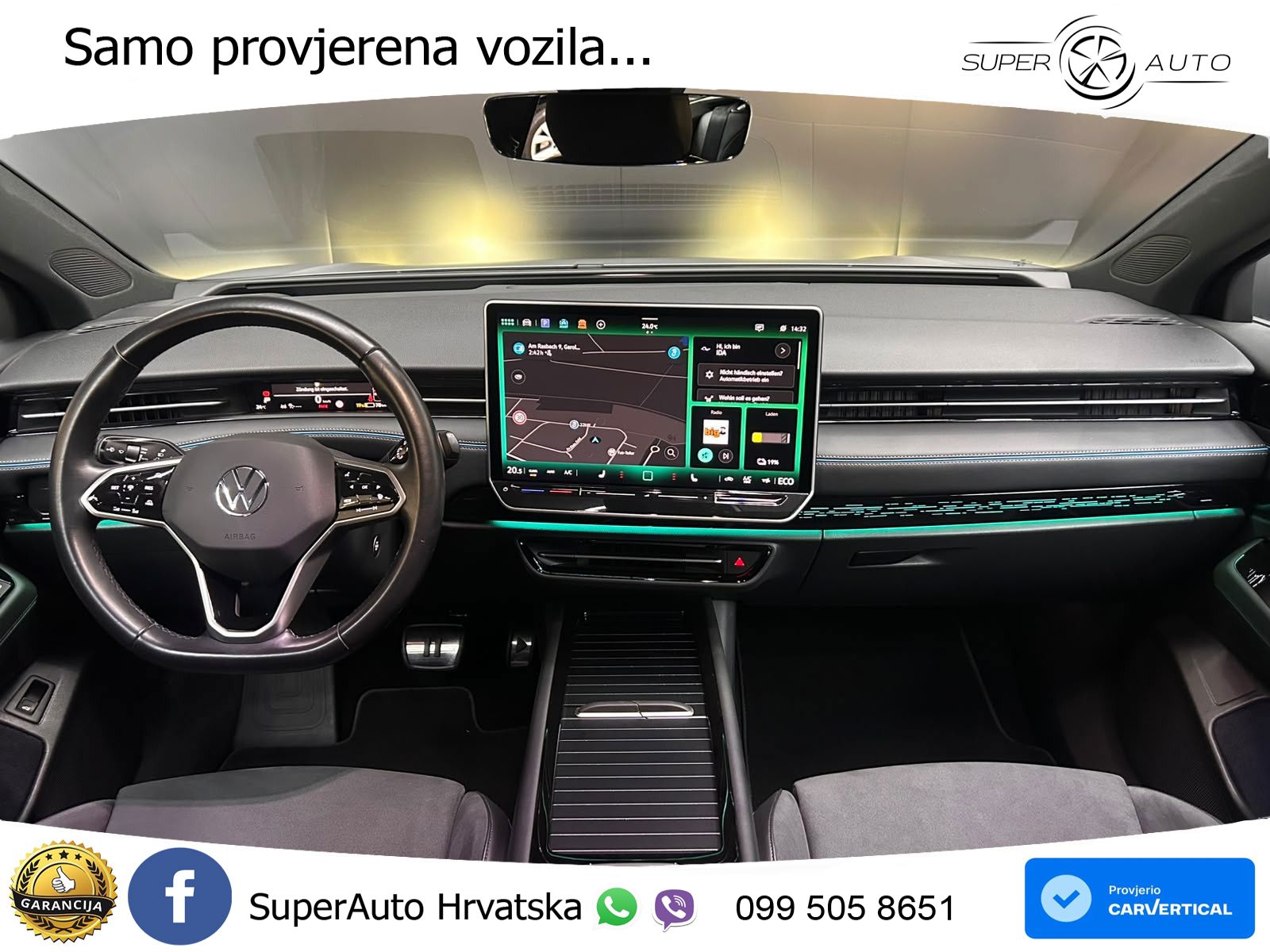 Volkswagen ID.7 Pro 82 kWh (286 KS)