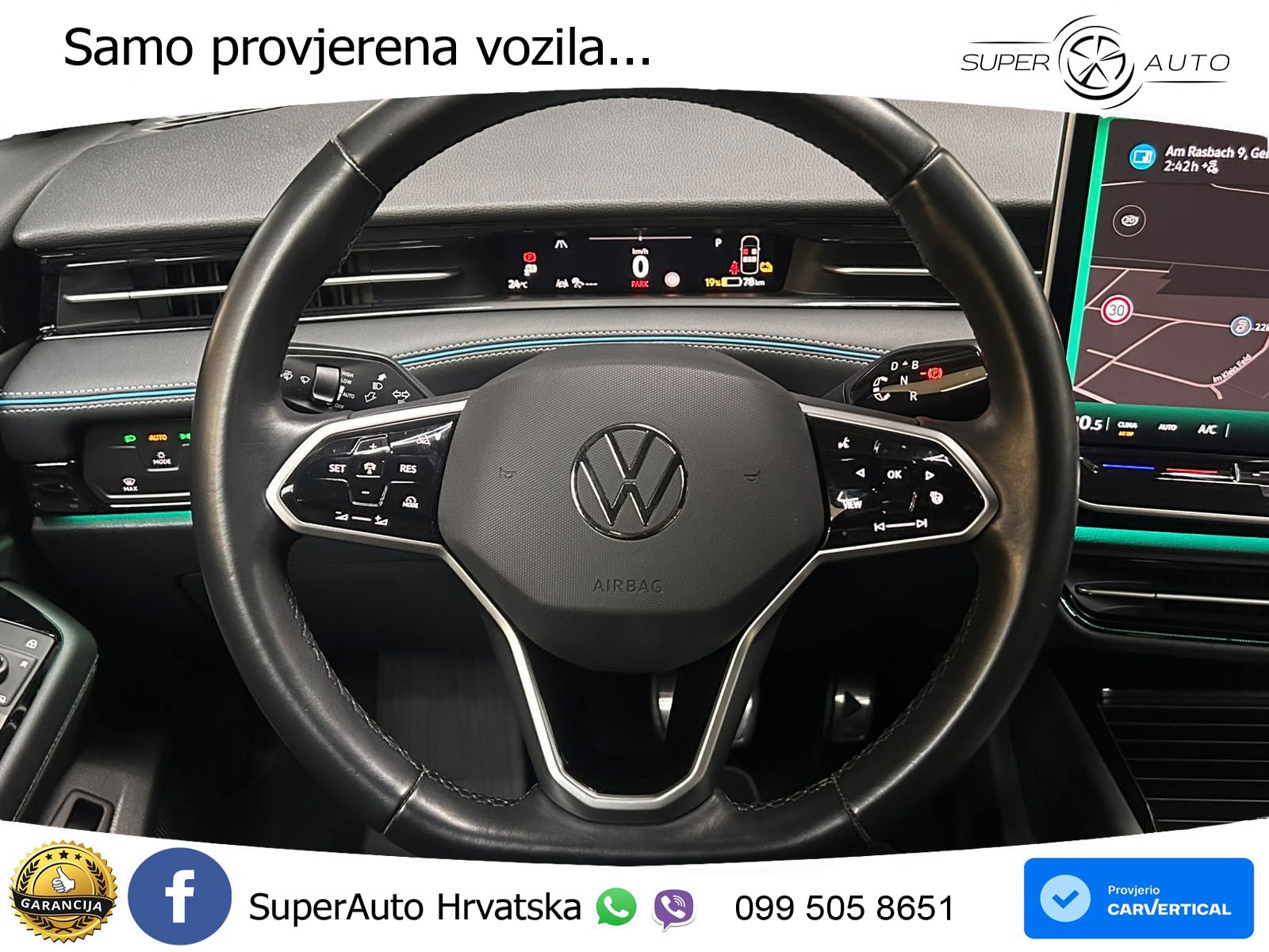 Volkswagen ID.7 Pro 82 kWh (286 KS)