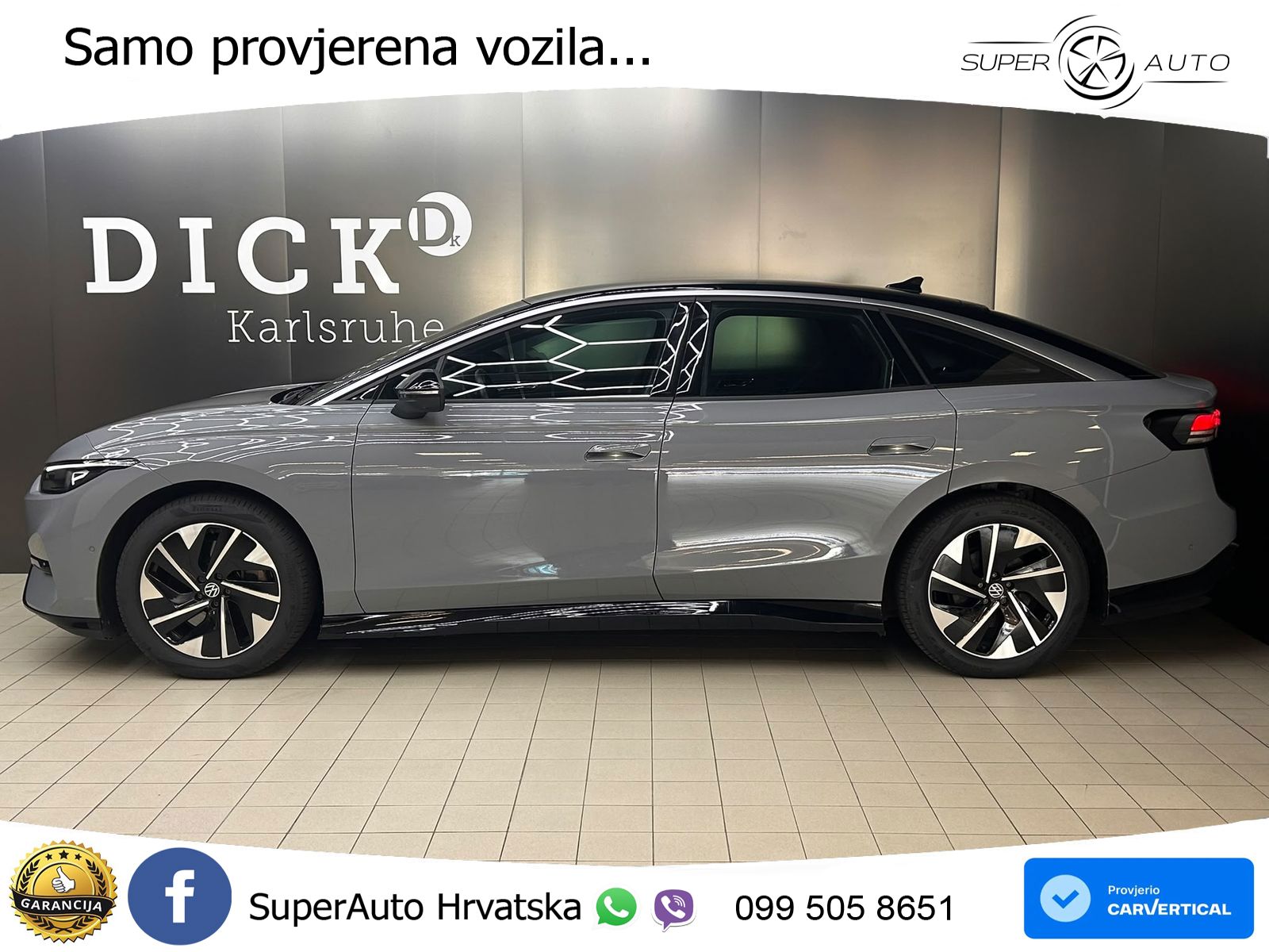 Volkswagen ID.7 Pro 82 kWh (286 KS)