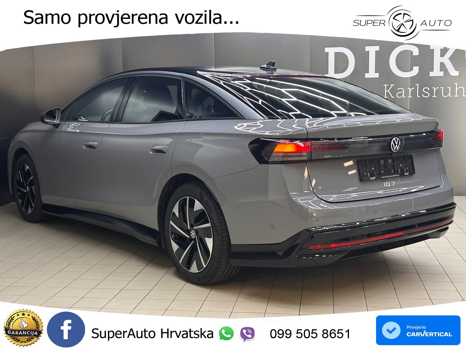 Volkswagen ID.7 Pro 82 kWh (286 KS)