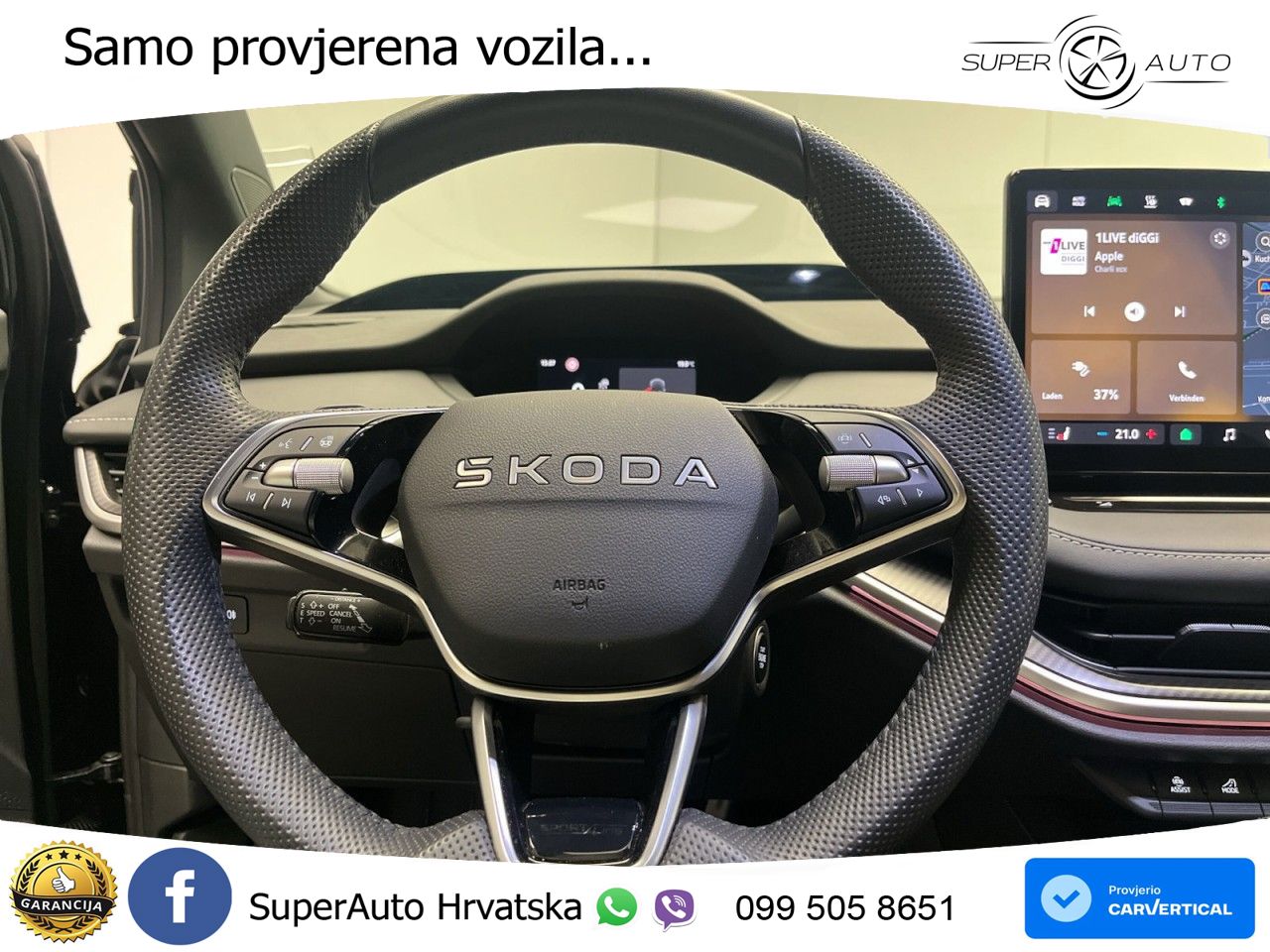 Škoda Enyaq Coupe iV 85 82 kWh (286 KS) SportLine LED+GR SJED+ACC